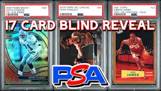 17 CARD PSA ORDER SUBMISSION BLIND REVEAL by Timeless Productions 68 views 8 months ago 5 minutes, 14 seconds