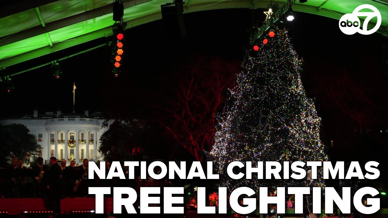 🔴LIVE | National Christmas Tree Lighting