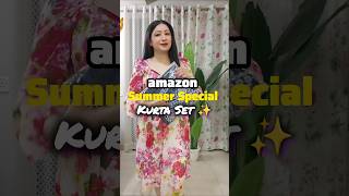 Amazon Summer Special ✨ Office wear Kurta With Dupatta Set ₹799/ ✨ #amazon #unboxing #ytshort #yt