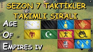 Age of Empires IV SIRALI MAÇLAR ve TAKTİKLER - Sezon 7 Maçlar | AoE4 S7 [SERİ 7]