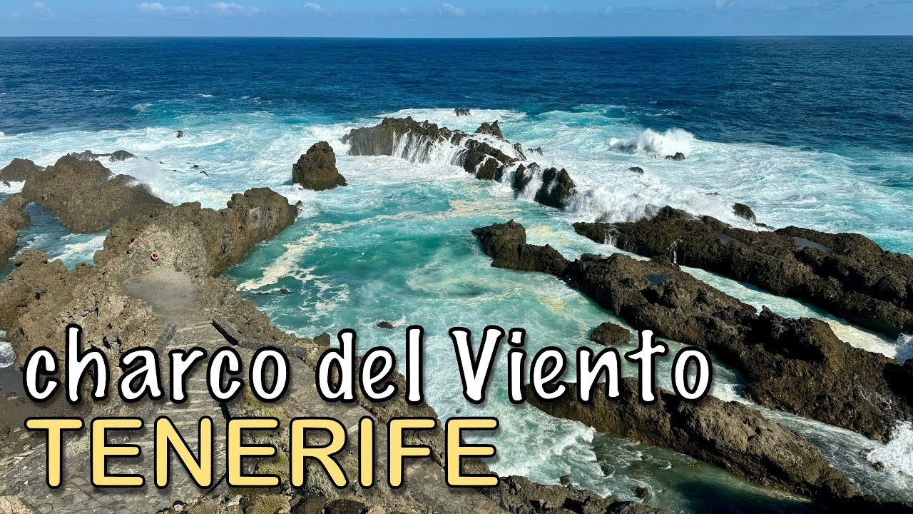 Tenerife - Charco del Viento, La Guancha 🪨🌊 4K HDR 🚁