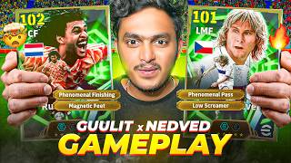 META GUULIT 108 🔥NEDVED 107 🔥THE BEST PLAY MAKER😮GAMEPLAY | EFOOTBALL 26 MOBILE