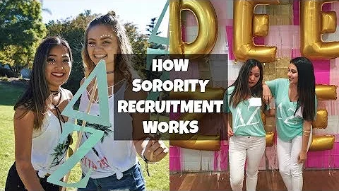 HOW SORORITY RECRUITMENT WORKS (SDSU) | Rachel Silva