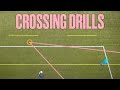 Crossing training drills  football coaching  what it takes