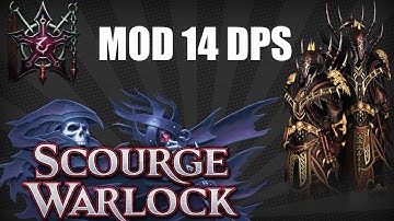 NeverWinter Scourge Warlock MOD 14 Full Fury DPS BUILD