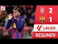 BARCELONA PIERDE EL LIDERATO Tras Caer Vs GIRONA LAMINE YAMAL FALLÓ UN PENAL La Liga RESUMEN
