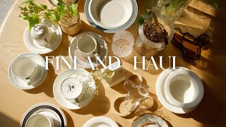 FINLAND HAUL🇫🇮My favorite 40 items of vintage Arabia, Iittala, Marimekko,Moomin and Nordic stuffs!