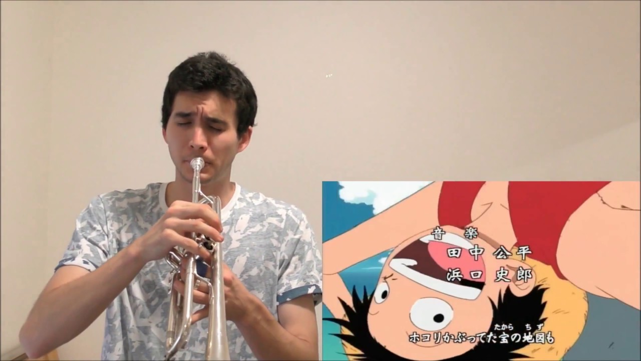 One Piece Op 1 We Are ウィーアー Trumpet Youtube