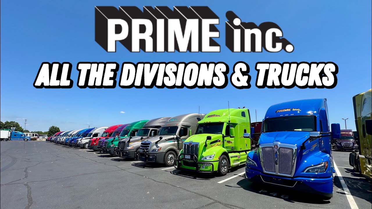 Prime INC. | All The Divisions & Trucks