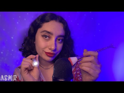 🌙 ASMR FRANÇAIS : DU VISUEL POUR T'ENDORMIR 🙌🏻 (hand movement,lumière,toile...) #asmr #relax