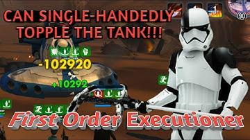 First Order Executioner !!!  star wars galaxy of heroes swgoh