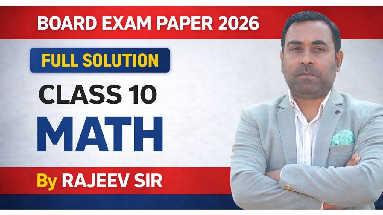 Full solution of math class 10 board exam@RajeevSingh-q4i 
