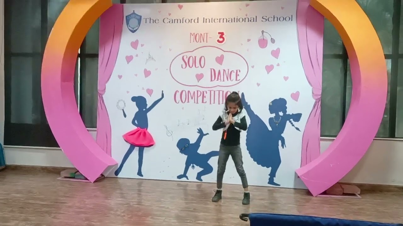 Mont 3 | Solo Dance Competition | Tiara Gracious | The Camford International School | Coimbatore
