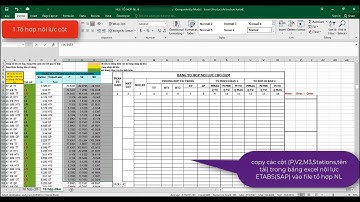 EXCEL TỔ HỢP NỖI LỰC - ĐỒ ÁN BTCT2 (ĐA KẾT CẤU NHÀ BTCT) | HUCE