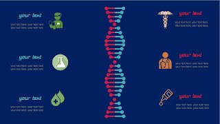 107-Create Medical Infographic/DNA Infographic//PPT Infographic Template