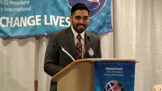 January 19, 2022 Rotary Program - Juan Osorio