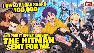 I Owed a Loan Shark 100,000 and Paid It Off by Robbing the Hitman Sent for Me - Manhwa Recap screenshot 2