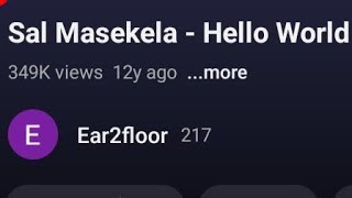 Sal Masekela - Hello World