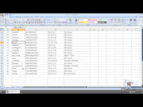 Advanced Excel Video Training | 001 | Filtering Unique Values from a column in Excel