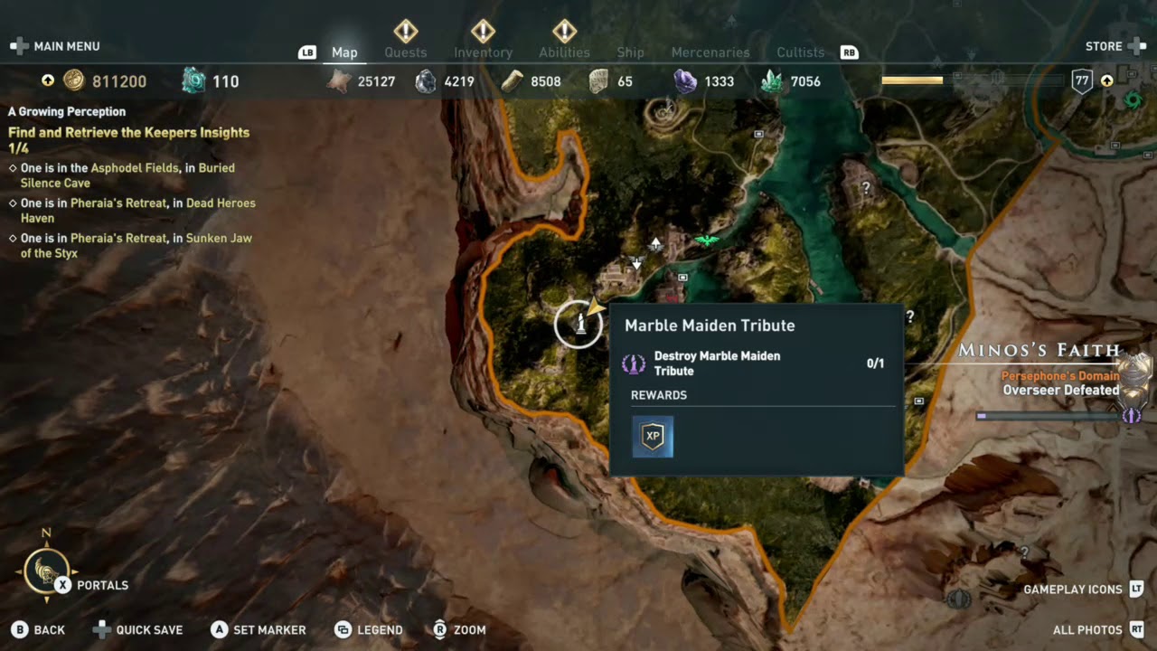 Assassin's Creed Marble Maiden Tribute Elysium Location 5 YouTube