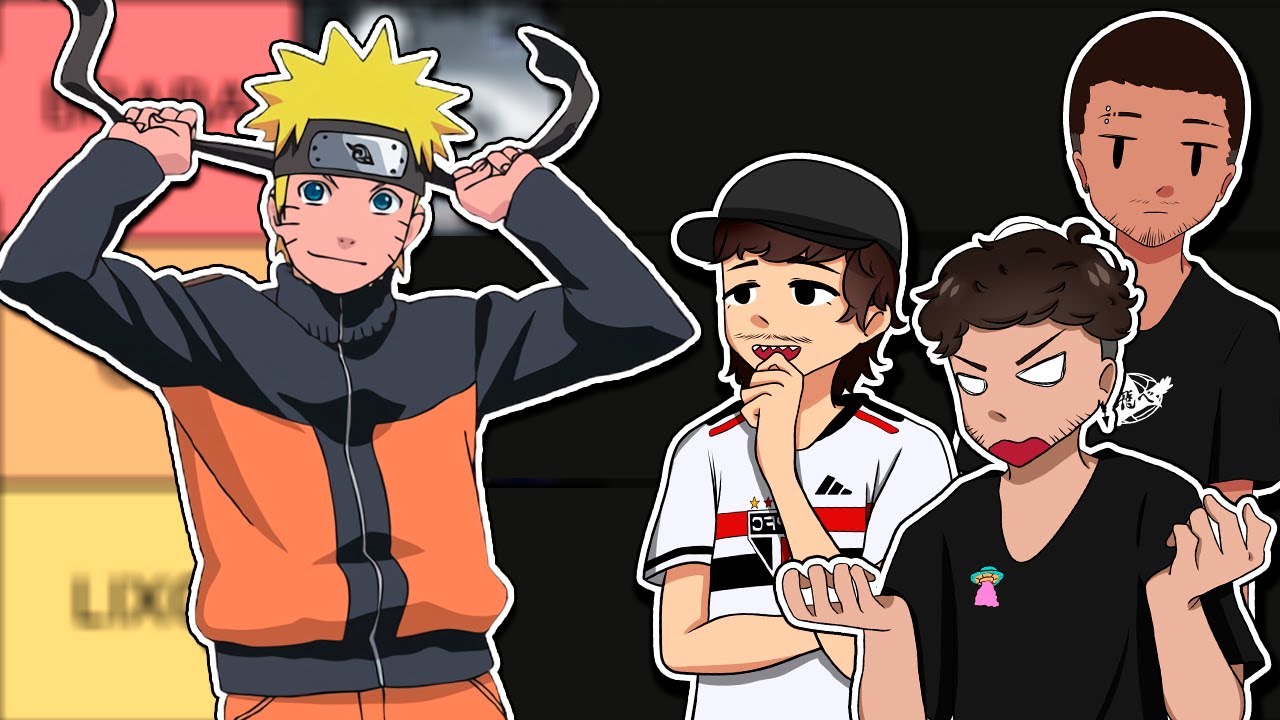 Rankeando OPENING de Naruto Shippuden (ft. Dri e Cellinke)