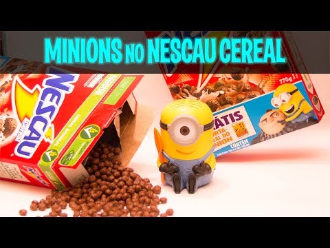 Porta-Cereal dos Minions [Meu Malvado Favorito 3] - Nescau Cereal | #ESFERATOY