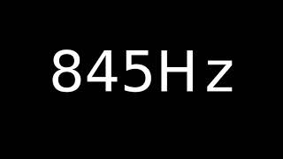 Speaker Sound Test 845Hz