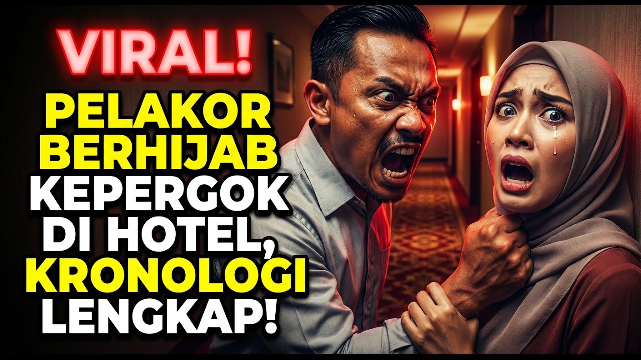 VIRAL! Pelakor Berhijab Kepergok di Hotel, Kronologi Lengkap!