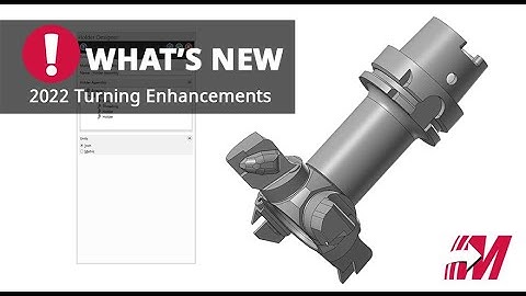 Using Multiple Adapters in 3D-Turning Tooling in Mastercam 2022