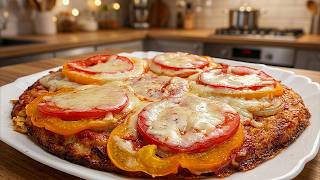 Hast du Kürbis zu Hause? 🎃 Unglaubliche Pizza ohne Mehl und Kneten! 🍕