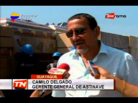 Astinave prepara nuevo envío de ayuda humanitaria para damnificados