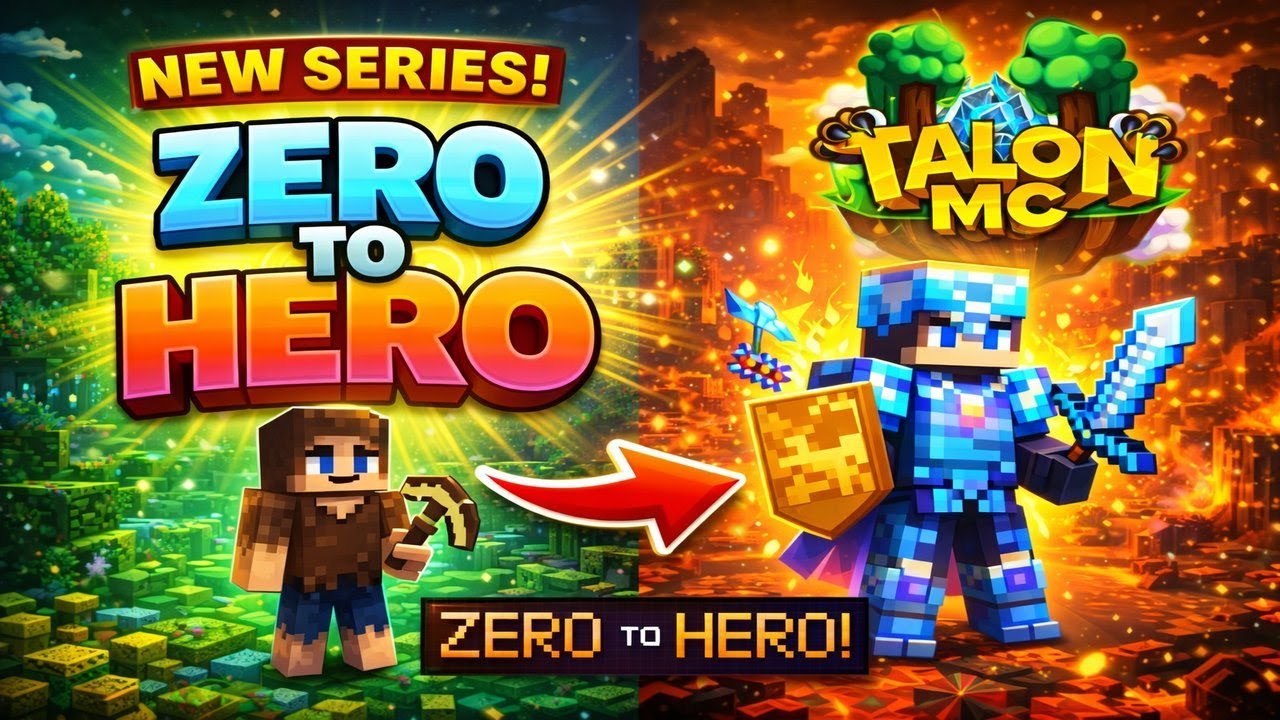 Zero to Hero Series on TalonMC Skyblock! ANNOUNCEMENT