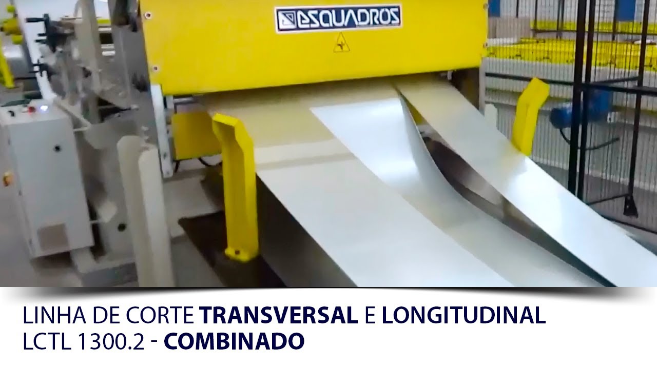 Linha de Corte Transversal e Longitudinal Combinado - LCTL1300.2