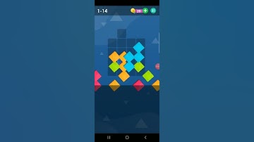 How to solve Block puzzle (simple level 14)