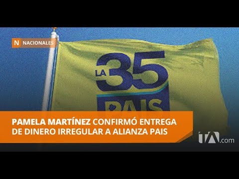 Pamela Martínez confirmó la entrega de dinero irregular para Alianza PAIS -Teleamazonas revelaciones 8