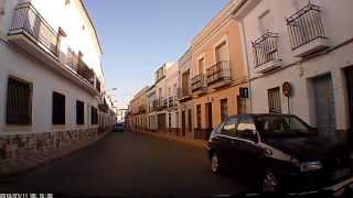 Llegada a Oliva de la Frontera 2)