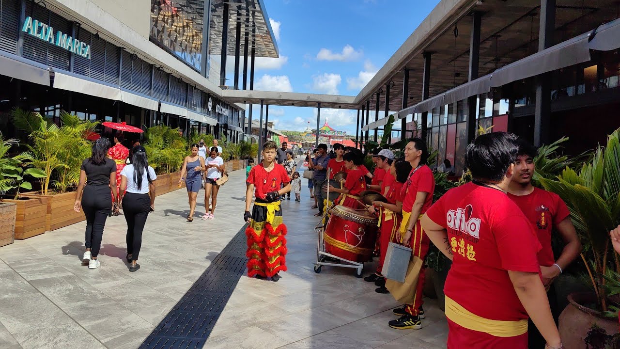 Saturday , Chinese pre festival at Tribeca Mall