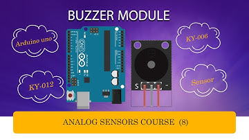 KY-012 BUZZER  & KY-006 PASSIVE BUZZER MODULE