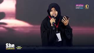 ജീവിത സ്പർശിയായ വിശ്വാസം | ഫാത്തിമ ഷിഫ | SHE SUMMIT | MAMJERI