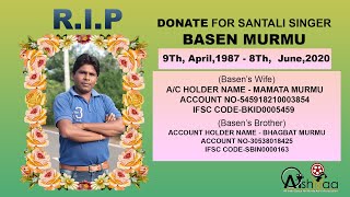 DONATE FOR SANTALI SINGER BASEN MURMU