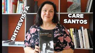 Entrevista a Care Santos para hablar sobre su novela &quot;Todo el bien y todo el mal&quot;