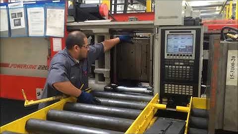 Molding quick change SMED