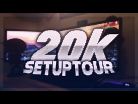 20k Subscriber Special! | Room/Setup Tour!