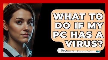 What To Do If My PC Has A Virus? - SecurityFirstCorp.com