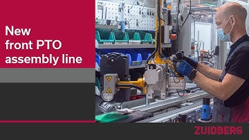 New high-tech front PTO assembly line| Zuidberg Frontline Systems