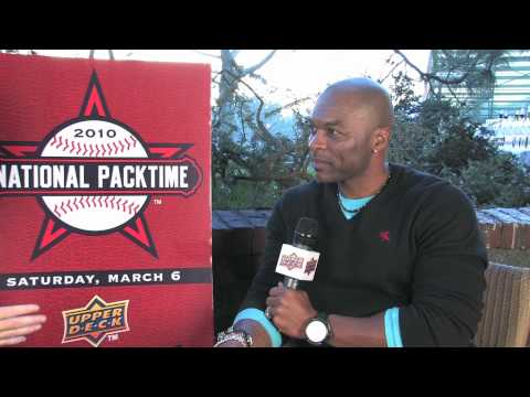 Reggie Sanders Talks Baseball with Upper Deck