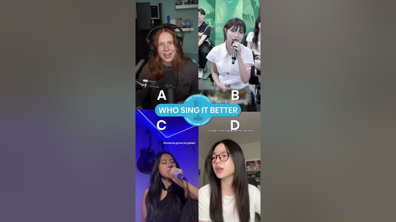 who sang it better - Golden - KPop Demon Hunters | Sony Animation #cover #kpop #kpopdemonhunters