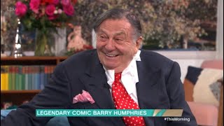 Barry Humphries This Morning Interview 2022