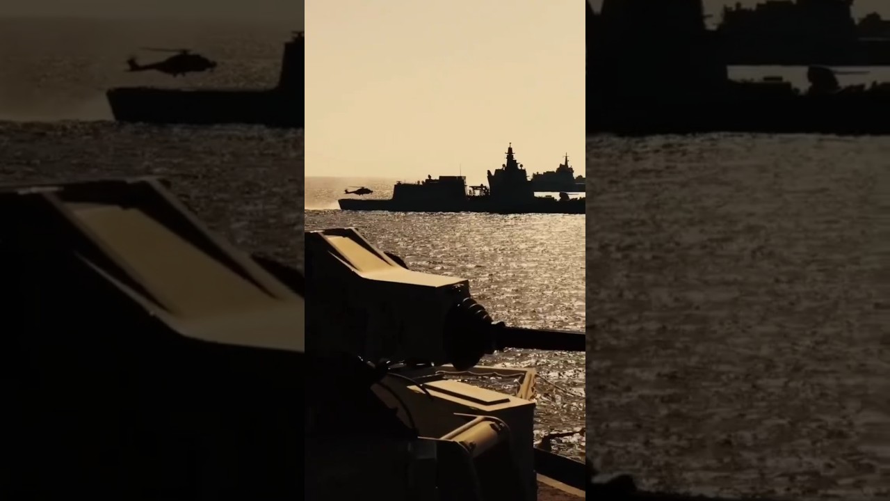 Squadra navale Marina Militare Italiana in azione 🇮🇹 