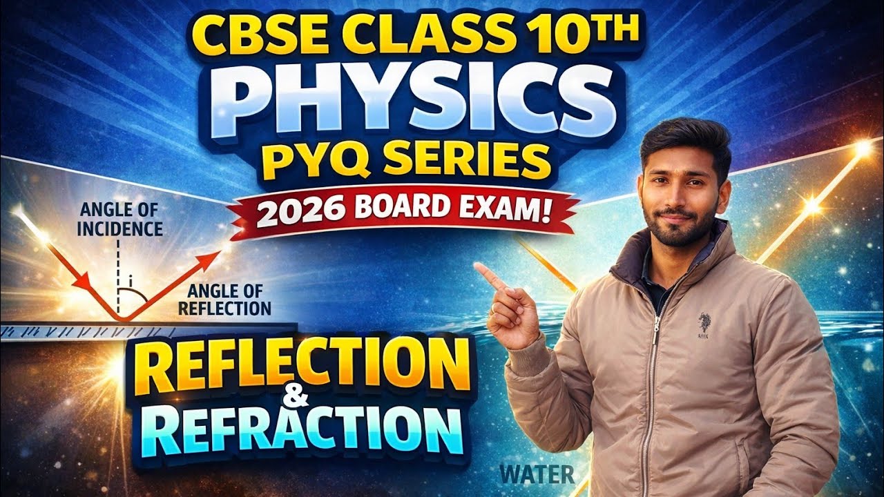 10th Physics PYQ 2025 CBSE BOARD exam 2026